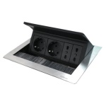 Evoline - Multipresa mobile Evoline 159370100400 Flip Top