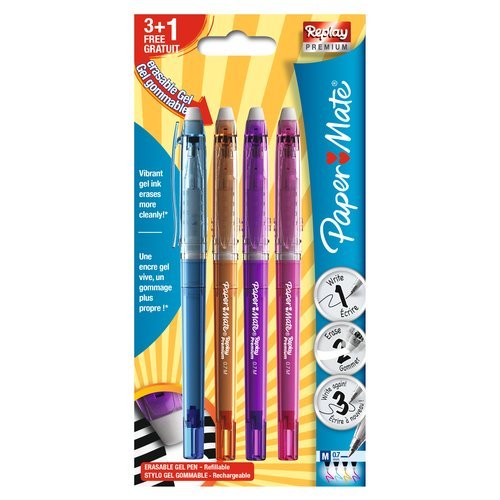 Papermate Inkjoy Lotto Di 8 Penne A Sfera | Scrivere Fluido E Comodo, Colori Assortiti, Ufficio E Scuola