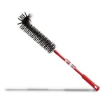 Tonkita - Pulitermo con filo metallico resistente e flessibile, per inserirsi agevolmente fra i sifoni raggiungendo gli spazi profondi. Setole semi-rigide, per raccogliere e trattenere sia la polvere che le ragnatele

