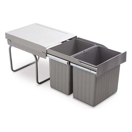 Pattumiera incasso Gollinucci LINEA 222 291 Grigio