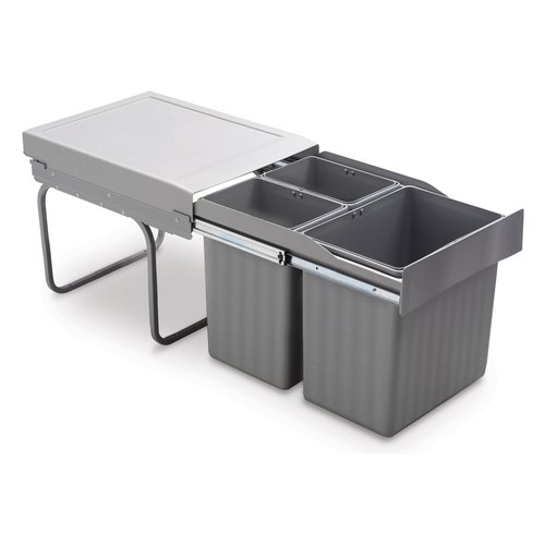 Pattumiera incasso Gollinucci LINEA 222 292 Grigio