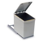 Gollinucci - Pattumiera incasso Gollinucci Grigio inox 6281MT