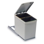 Gollinucci - Pattumiera Gollinucci Grigio inox 6284MT