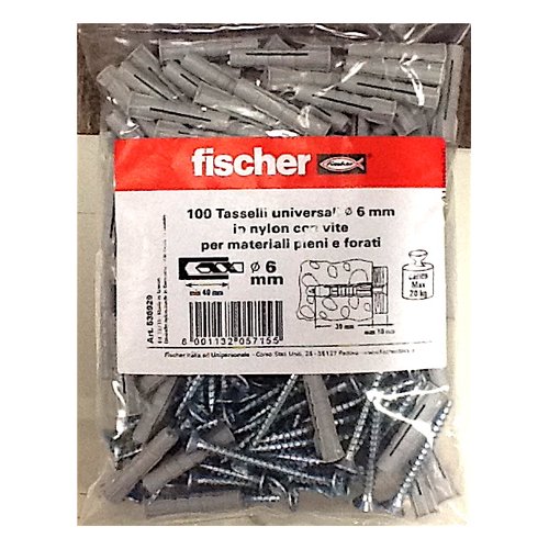 Set tasselli Fischer 536929 Kit 100