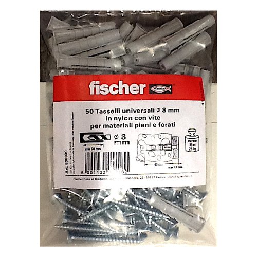 Set tasselli Fischer 536930 Kit 50