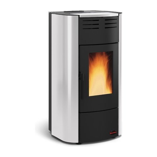 Extraflame Stufa Pellet Raffaella Idro Argento