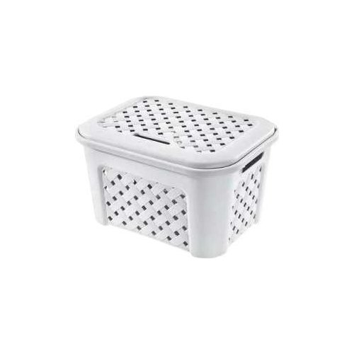 Cesta Tontarelli 8105406112 ARIANNA con coperchio Angora