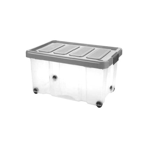 Contenitore Tontarelli 8035640AK5 PUZZLE BOX con ruote Grafite