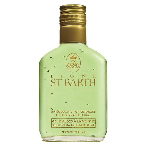 Trattamento corpo St Barth Gel d'aloe vera alla menta dopo sole 200 ml