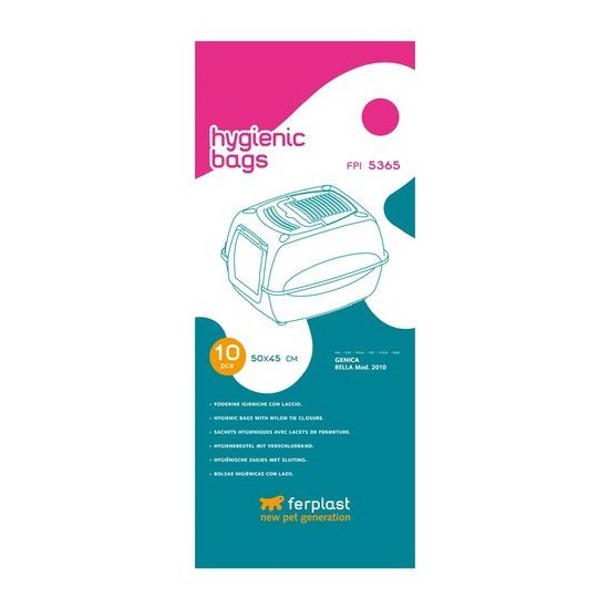 Set sacchetti igienici animali Ferplast 85365724 Per Lettiere Gatti