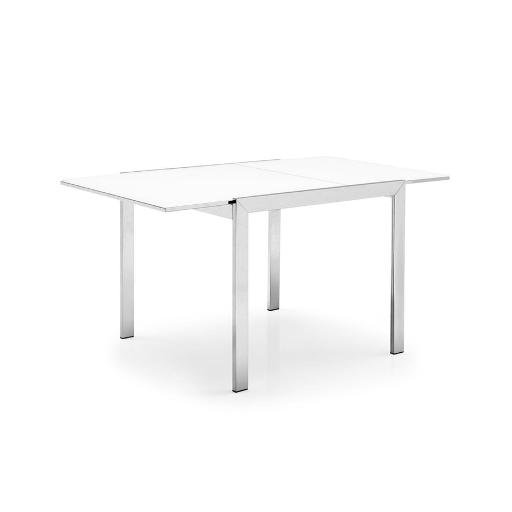 Connubia Calligaris CB/4044-VQ_GB_P77_P77 Tavolo allungabile KEY CB/4044-VQ Piano GB vetro temp