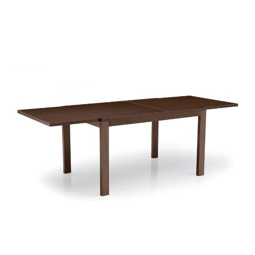 Connubia Calligaris CB/4704-L 130_P201_P201_P201 <b> Tavolo Allungabile New Smart Cb/4704-L 130 Piano P201 Imp.Nc. Noce Struttura P201 Imp.Fin. Noce Gambe P201 Fg. Noce </b>