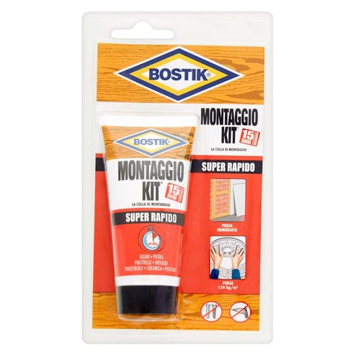 Collante Uhu Bostik 6308918 Super Rapid Bianco