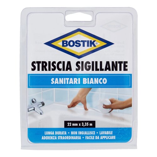 Striscia sigillante Uhu Bostik 6303112 Autoadesiva Bianco