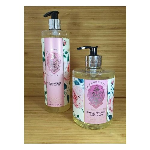 Detergente La Florentina Hand soap rosa di maggio 500 ml