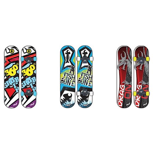 Skateboard Mandelli 707100021 SPORT ONE Double Max Assortito