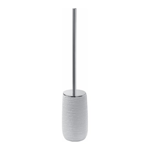 Porta scopino WC Gedy GM33 02 GEMINI Bianco e Cromo