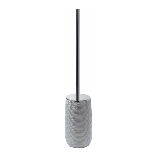 Porta scopino WC Gedy GM33 08 GEMINI Grigio e Cromo
