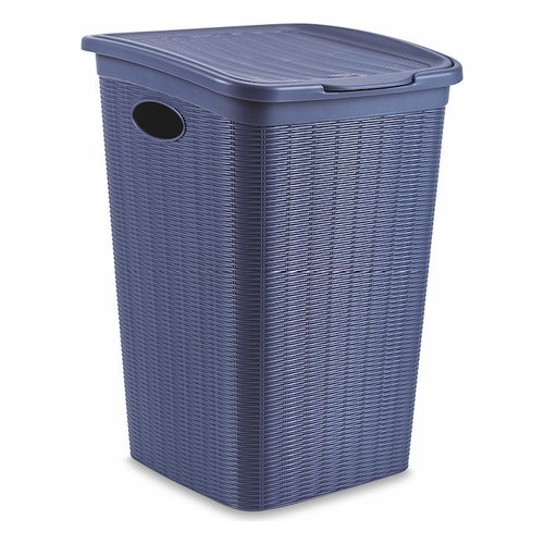 Porta biancheria Stefanplast 30070 ELEGANCE Blu navy
