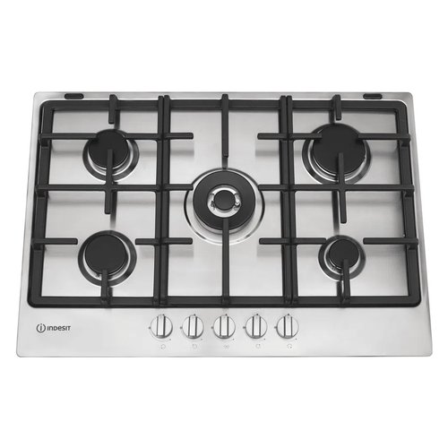 Piano cottura gas Indesit F104082 Thp 751 W Ix I It Inox