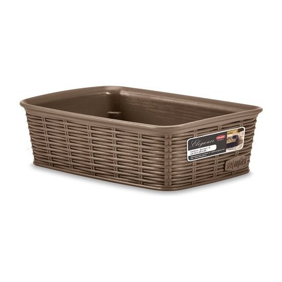 Cestino Stefanplast 30901 ELEGANCE Tortora