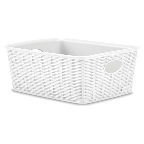 Cestino Stefanplast 30970 ELEGANCE High Bianco