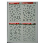 Tabor - Vetrofania Tabor 415150 Stelle Glitter