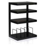 HIFIGHT SRL - Norstone Esse Hifi Vinyl, Acciaio, Vetro temperato, Nero, 22 kg