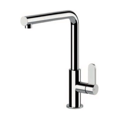 Gessi 50105#031 Rubinetto miscelatore monocomando Lavello cucina Cromo Lucido Helium