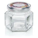 Leifheit - I prodotti fatti in casa regalano una gioia speciale. Donagli un tocco di stile grazie ai vasetti esagonali Leifheit. Con una capacità di 106 ml e lo speciale design esagonale sono perfetti per mettersi in mostra. Adatti per confetture fatte in casa, gustose marmellate o fragranti mix di spezie. Lo speciale design esagonale e il coperchio avvitabile argentato rendono i vasetti Leifheit un oggetto perfetto per le specialità gastronomiche. In set con altri vasetti sono anche un ottimo metodo per conservare sp