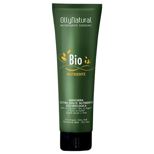 Olly Natural Maschera Extra Dolce Nutriente Olio Di Camelia E Olio Di Argan 150 ml