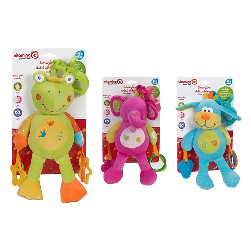 Gioco prima infanzia Globo 5117 VITAMINA G Pupazzo Sonaglio Assortito