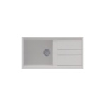 Elleci - Elleci Best 480 M79, Mobile lavello, Rettangolare, Metaltek, Alluminio, 1 ciotole, Rettangolare