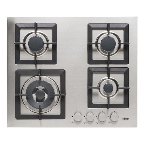 Elleci Plano 60 Acciaio inossidabile Da incasso 60 cm Gas 4 Fornello(i)