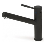 Elleci - Elleci Sava G40, Standard, Nero, Granitek, Leva sanitaria, Singolo, Tipo L