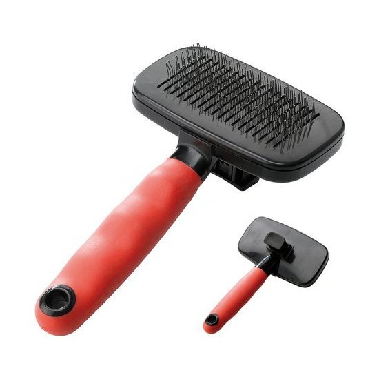 Spazzola cardatore per cani e gatti Ferplast 85955899 Medium Nero e Ro