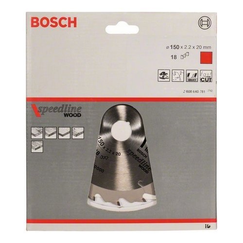 Lama a disco Bosch 2608640781 SPEEDLINE WOOD 36 dt.
