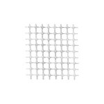 Tenax - Rete in plastica multiuso a maglia quadra 1,0 x 50 mt Polietilene - resistente ai raggi UV Bianca QUADRA BIANCA 10X10 CM.100