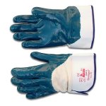 NERI NW - Guanti da lavoro 911 Tessuto Jersey cotone -  Palmo, dita e nocche ricoperte in NBR TG L 350013