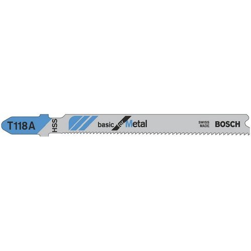 Set lame seghetto alternativo Bosch 2608631013 Per lamiera T118A