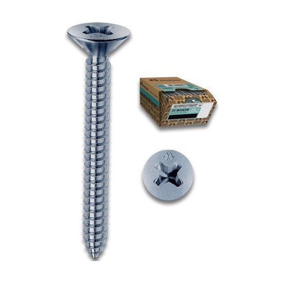 Viti metallo Mustad AUACHP350130B8C Zincato