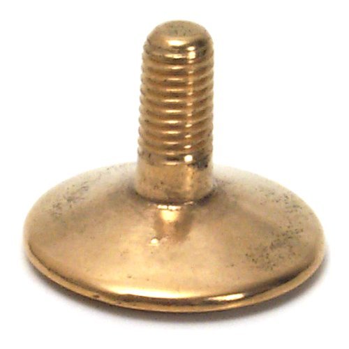 Piedino mobili Ghidini 49218103001 Con Vite Filettata Ottone lucido