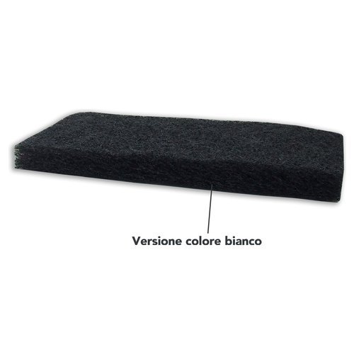 Ricambio frattone Pavan 1817315 873 feltro abrasivo Nero