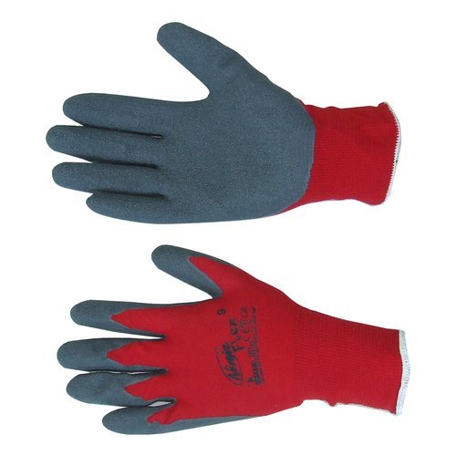 Guanti lavoro Neri 355108 10 NINJA FLEX Rosso e Grigio