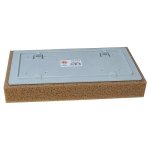 PAVAN - Ricambio per frattone 872 290 x 150 x 40 mmGomma spugna con supporto plastico