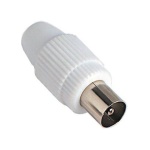 FANTON - Connettore antenna Fanton 32000 Spina Coassiale Tv Bianco