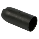 FANTON - Portalampada Fanton 62803 Liscio Nero