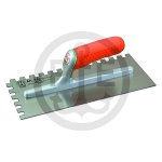 PAVAN - Frattone Eccelsa con lato destro dentato 280 x 120 x 0,6 mmLama in acciaio - Manico ergonomico con rivestimento in morbido materiale antiscivolo