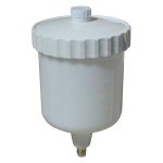 WALMEC - Serbatoio in Nylon per aerografi superiori 680 cc  OM - RD - UR/S Plus - 9011 - 6011