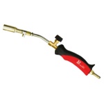 PROJECT03 - Cannello per saldobrasatura con bruciatori intercambiabili Corpo in metallo - impugnatura materiale plastico -rubinetto posteriore di regolazione 